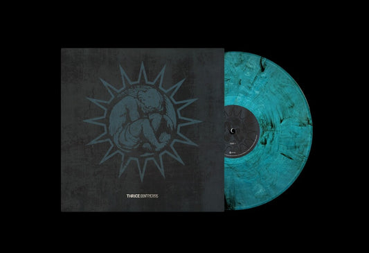 the album cover for Thrice - Identity Crisis (25th Anniversary Edition) [Indie Exclusive Sea Blue Smoke Colour LP]