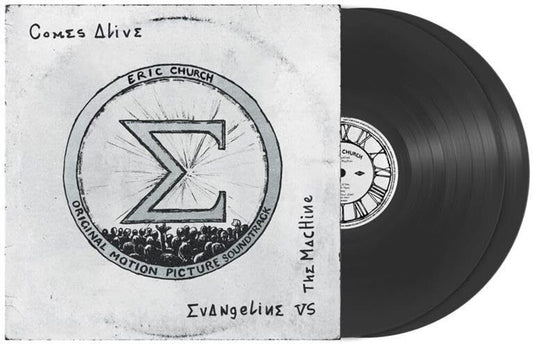 the album cover for Eric Church - Evangeline Vs. The Machine Comes Alive