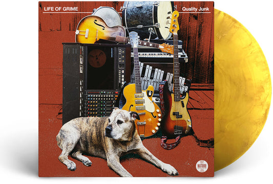 the album cover for Life Of Grime - Quality Junk [Indie Exclusive Hot Mustard]