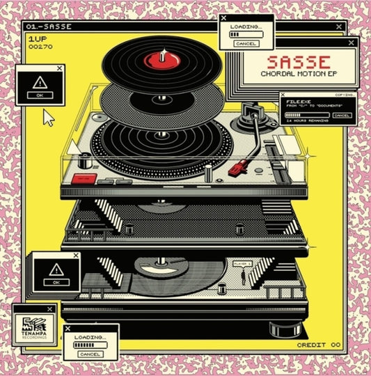 the album cover for Sasse - Chordal Motion (Ep)