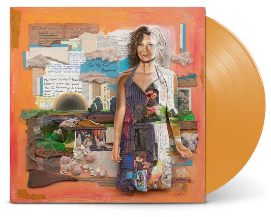 the album cover for Amy Grant - The Me That Remains [Indie Exclusive Orange]