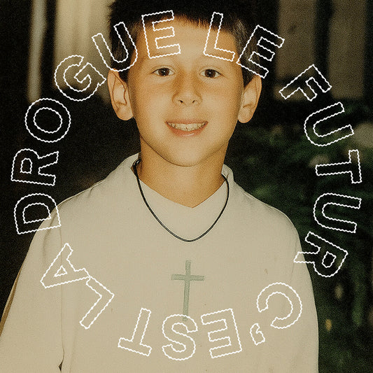 the album cover for Christophe Clébard - Le Futur C'est La Drogue