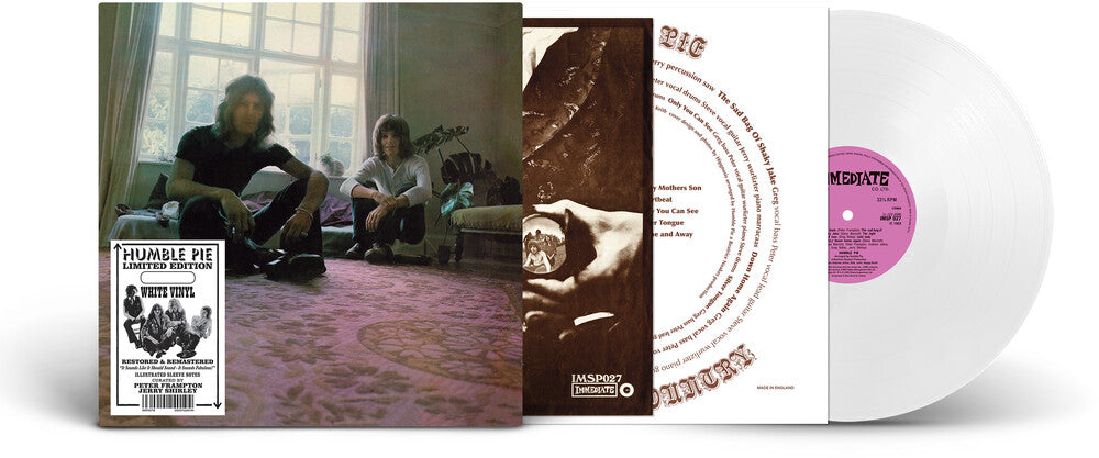 the album cover for Humble Pie - Town & Country [White]