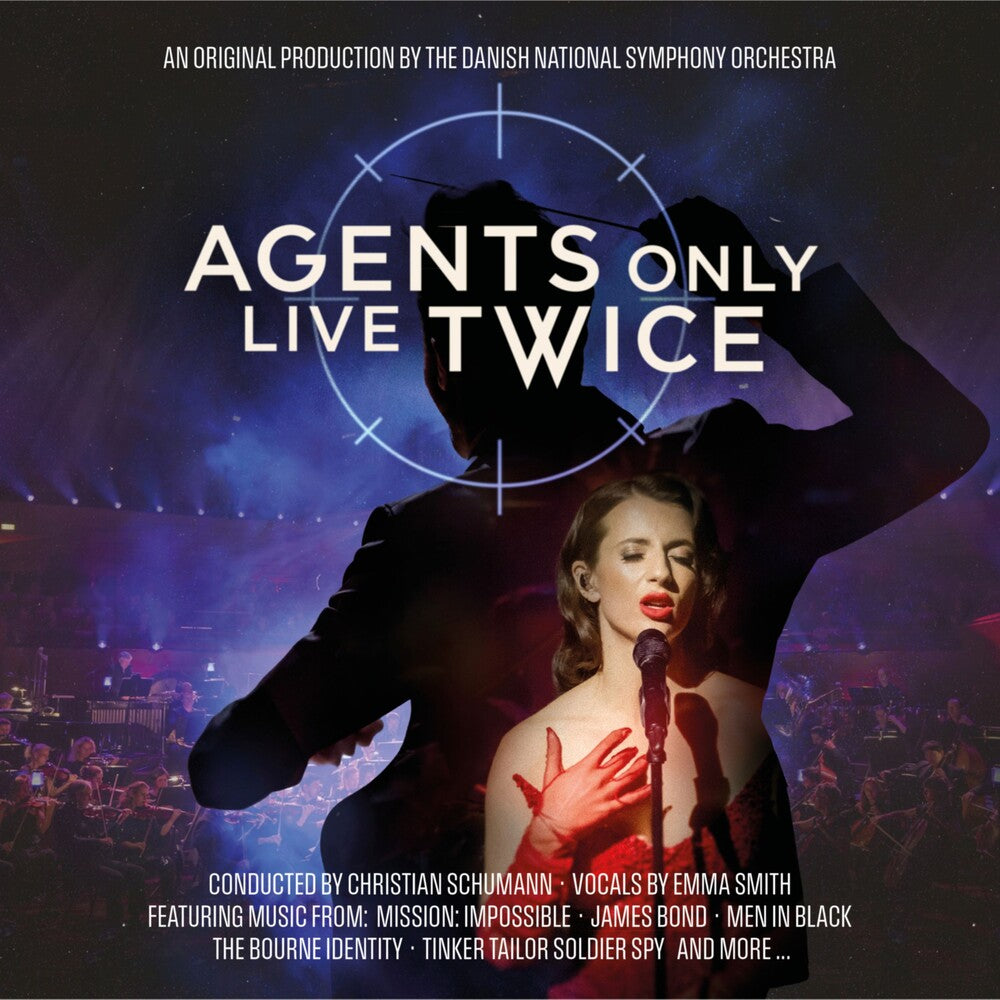 the album cover for Danish National Symphony Orchestra - Agents Only Live Twice