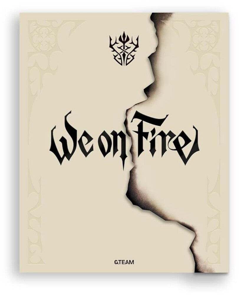 the album cover for &TEAM - 3rd EP 'We On Fire' [Limited ver.]