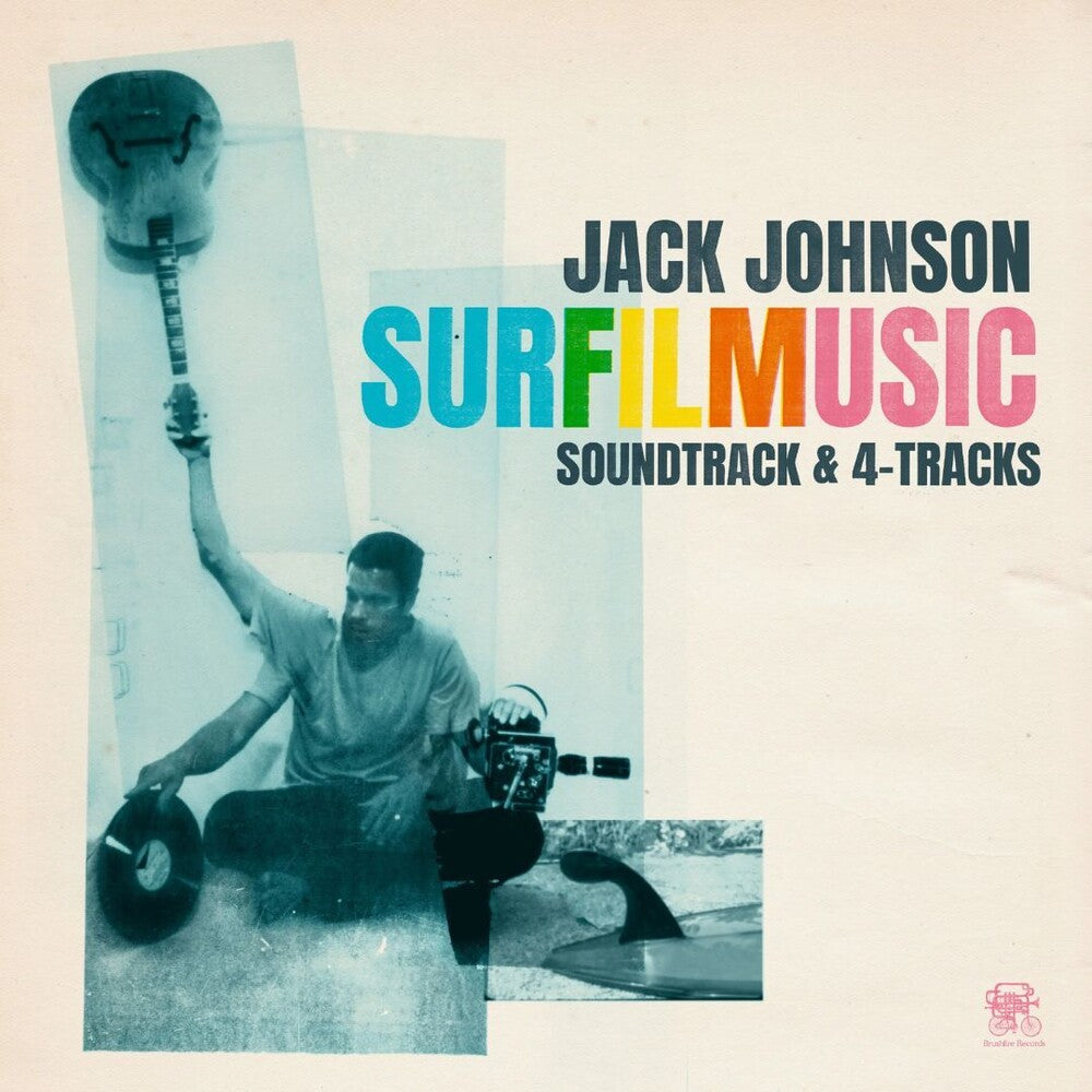 the album cover for Jack Johnson - SURFILMUSIC (Soundtrack & 4-Tracks) [Black]