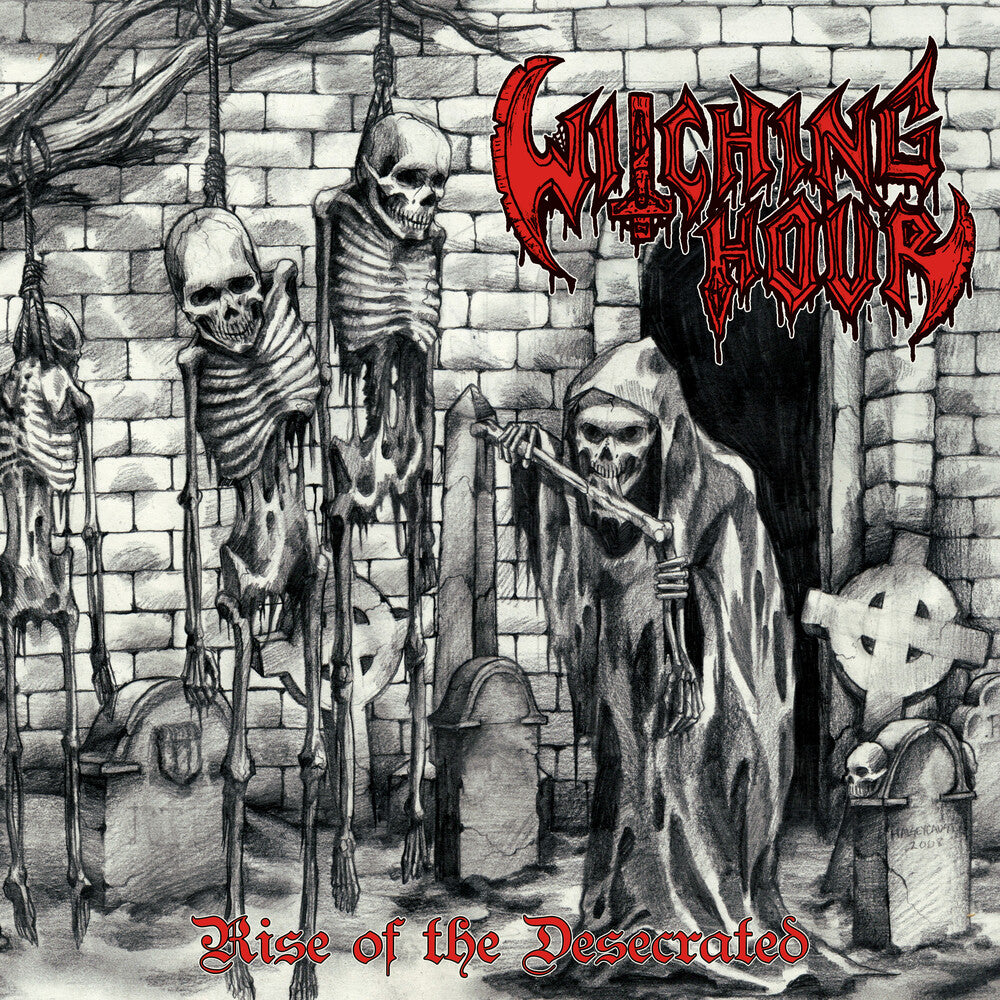 the album cover for Witching Hour - Rise Of The Desecrated (Uk)