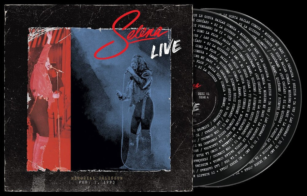 the album cover for Selena - Selena LIVE - Remastered 2026 [Picture Disc]