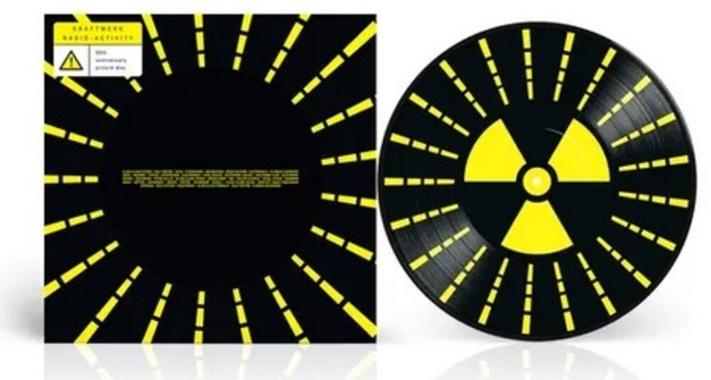 the album cover for Kraftwerk - Radio-activity