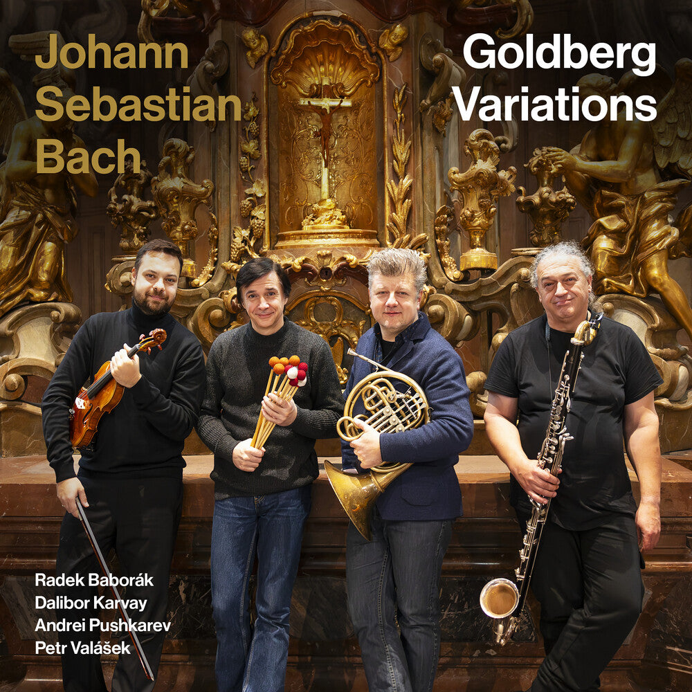 the album cover for Baborak, Radek - Johann Sebastian Bach: Goldberg Variations