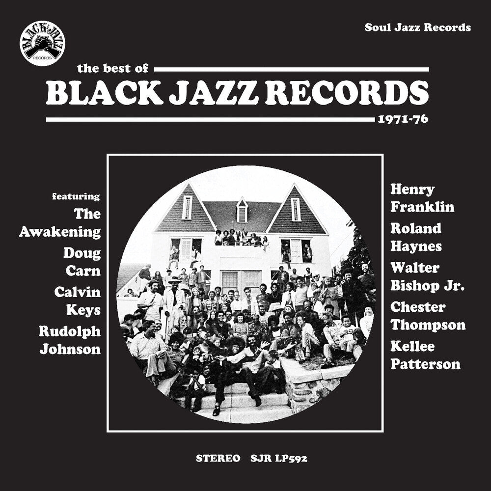 the album cover for Soul Jazz Records Presents - Black Jazz Records - The Best Of Black Jazz Record