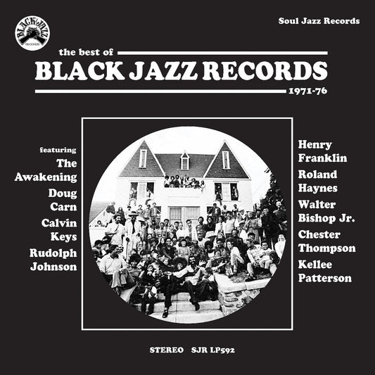 the album cover for Soul Jazz Records Presents - Black Jazz Records - The Best Of Black Jazz Record