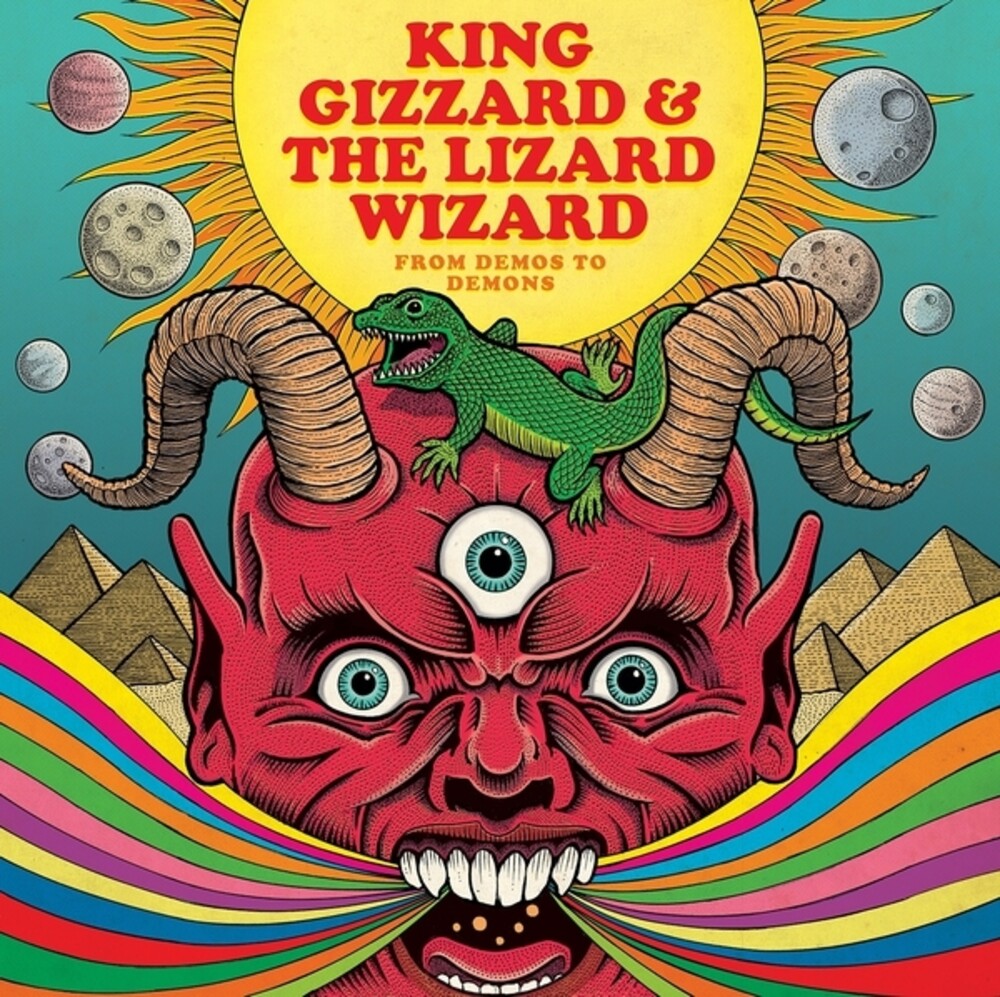 the album cover for King Gizzard / Lizard Wizard - From Demos To Demons