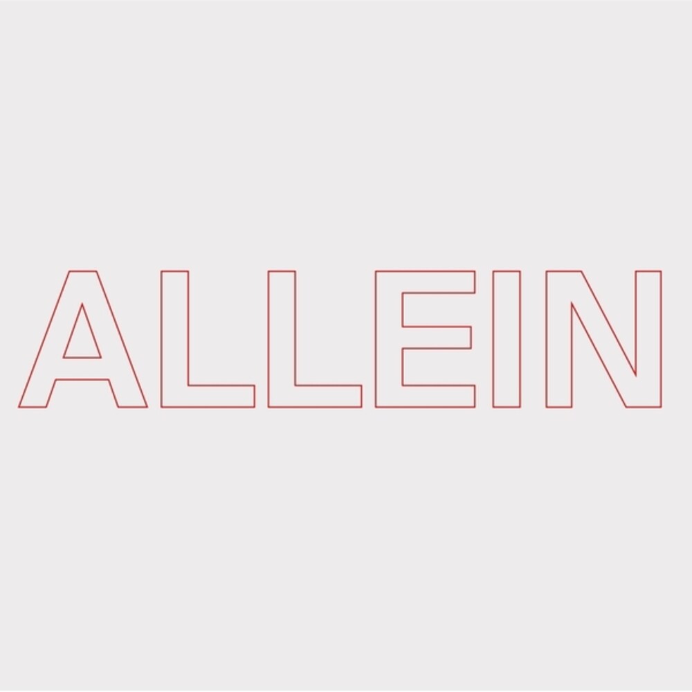 the album cover for Quarks - Allein