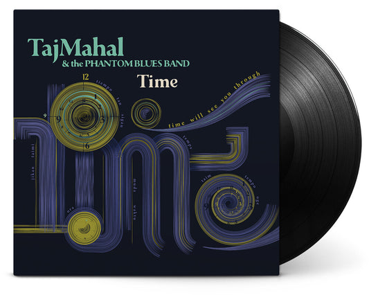the album cover for Taj Mahal & The Phantom Blues Band - Time