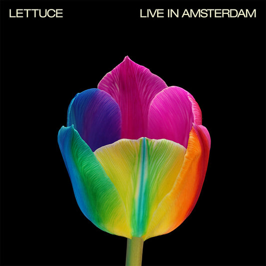 the album cover for Lettuce - Live in Amsterdam [Pink]