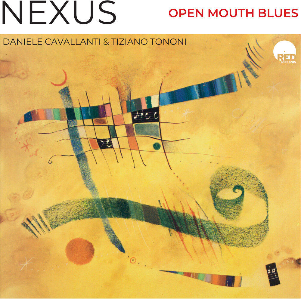 the album cover for Nexus - Open Mouth Blues (Uk)