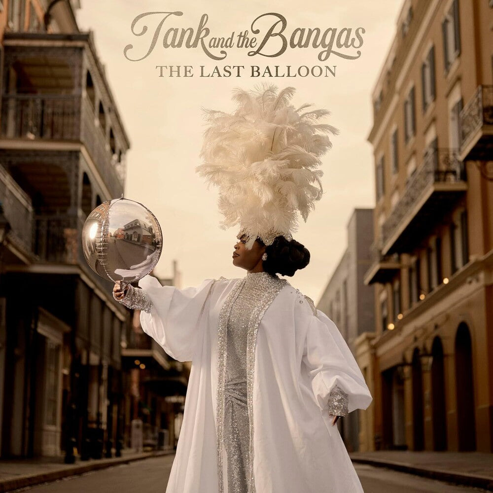 the album cover for Tank & Bangas - The Last Balloon