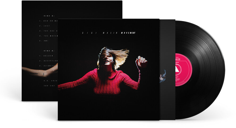the album cover for Gigi Masin - Movement [Black]