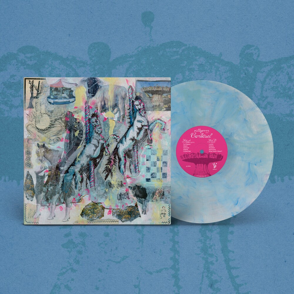 the album cover for Villagerrr - Carousel - Blue (Blue) [Colored Vinyl]