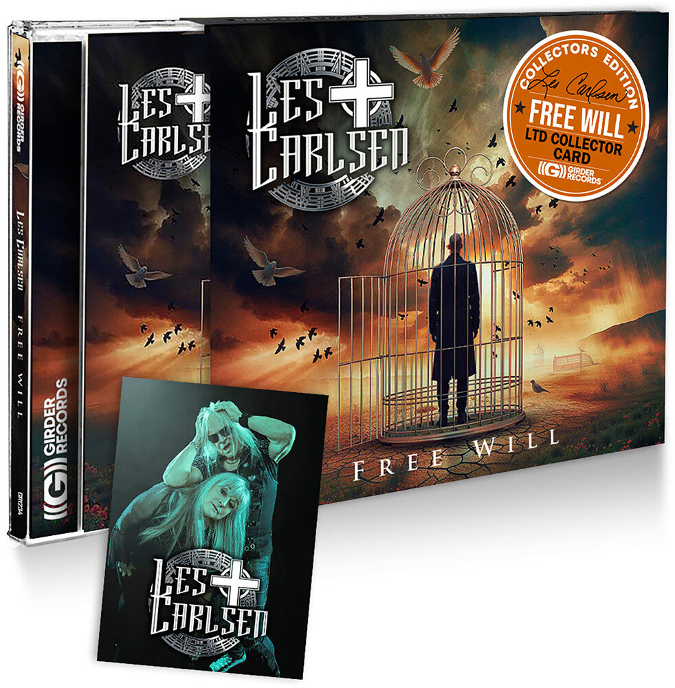 the album cover for Les Carlsen - Free Will