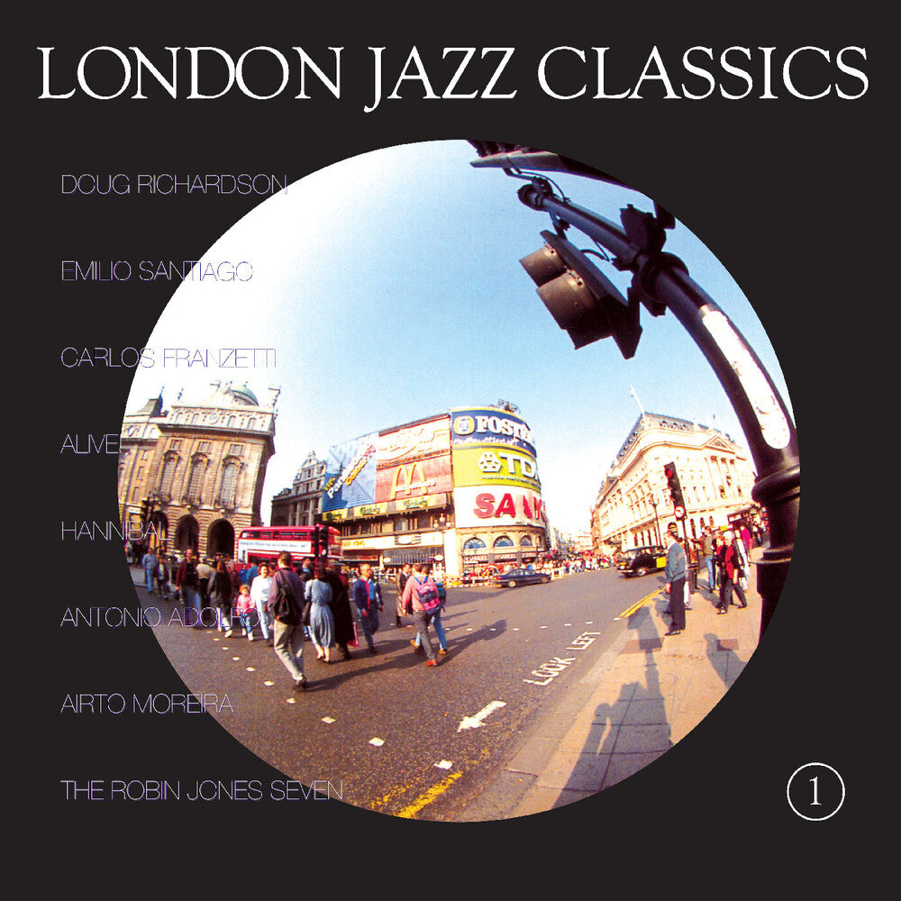 the album cover for Soul Jazz Records Presents - London Jazz Classics