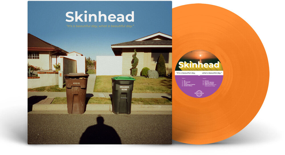 the album cover for Skinhead - It's A Beautiful Day What A Beautiful Day [Colored Vinyl]