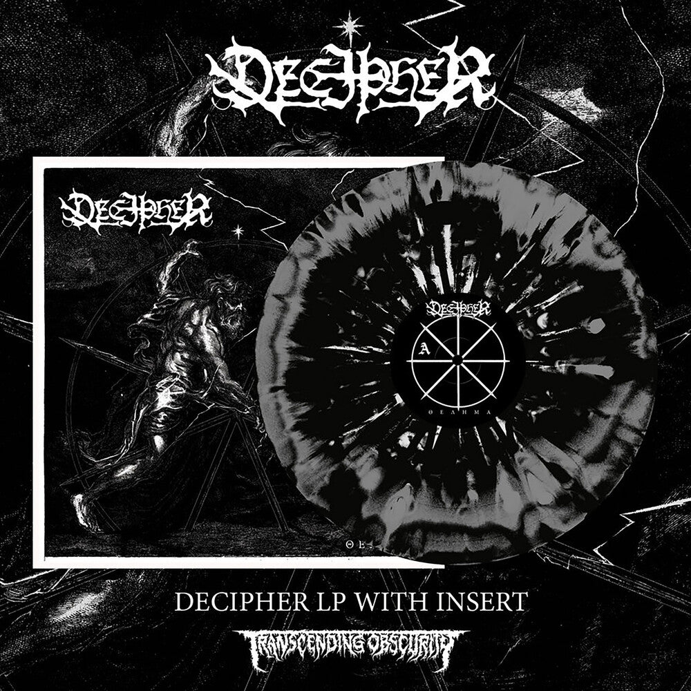 the album cover for Decipher - Thelema
