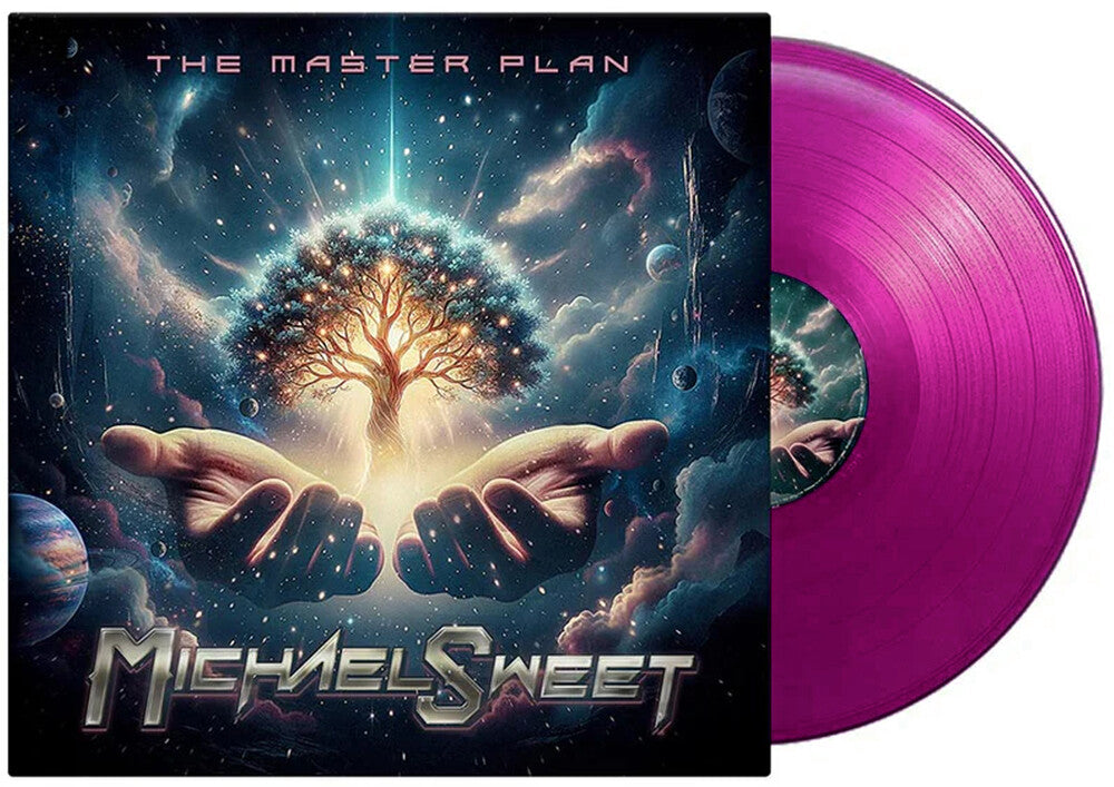 the album cover for Michael Sweet - Master Plan - Purple [Colored Vinyl] (Gate) [Limited Edition] (Purp)