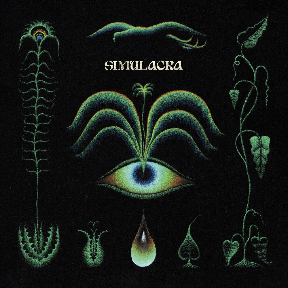 the album cover for Eric Demuro - Simulacra