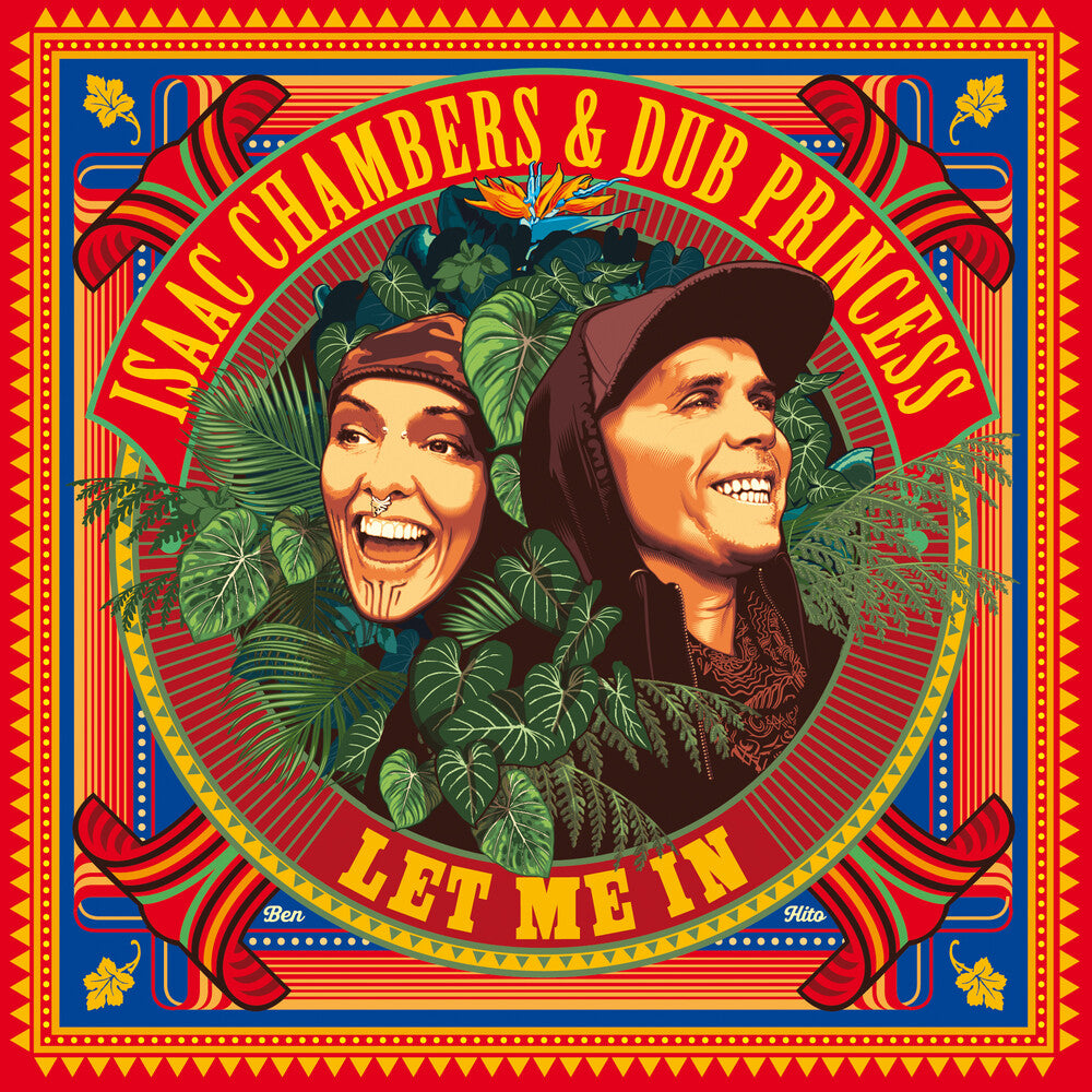 the album cover for Isaac Chambers  & Dub Princess - Let Me In