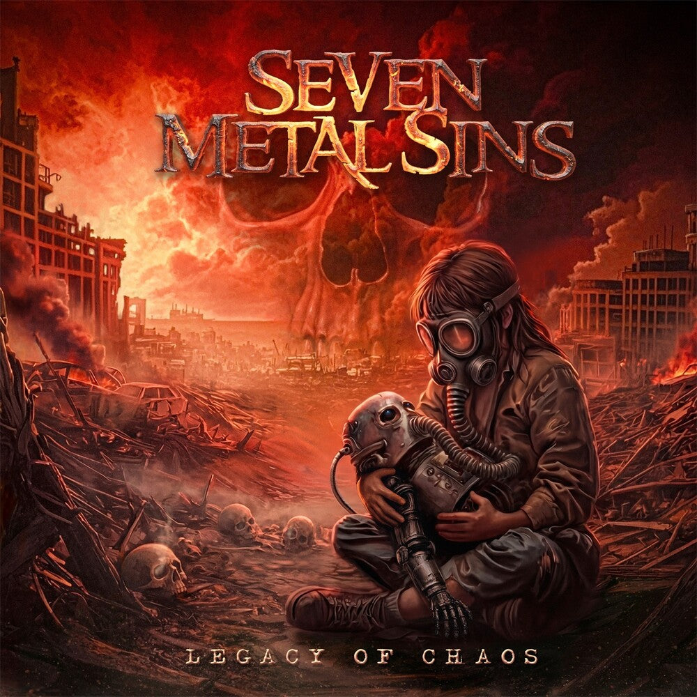 the album cover for Seven Metal Sins - Legacy Of Chaos