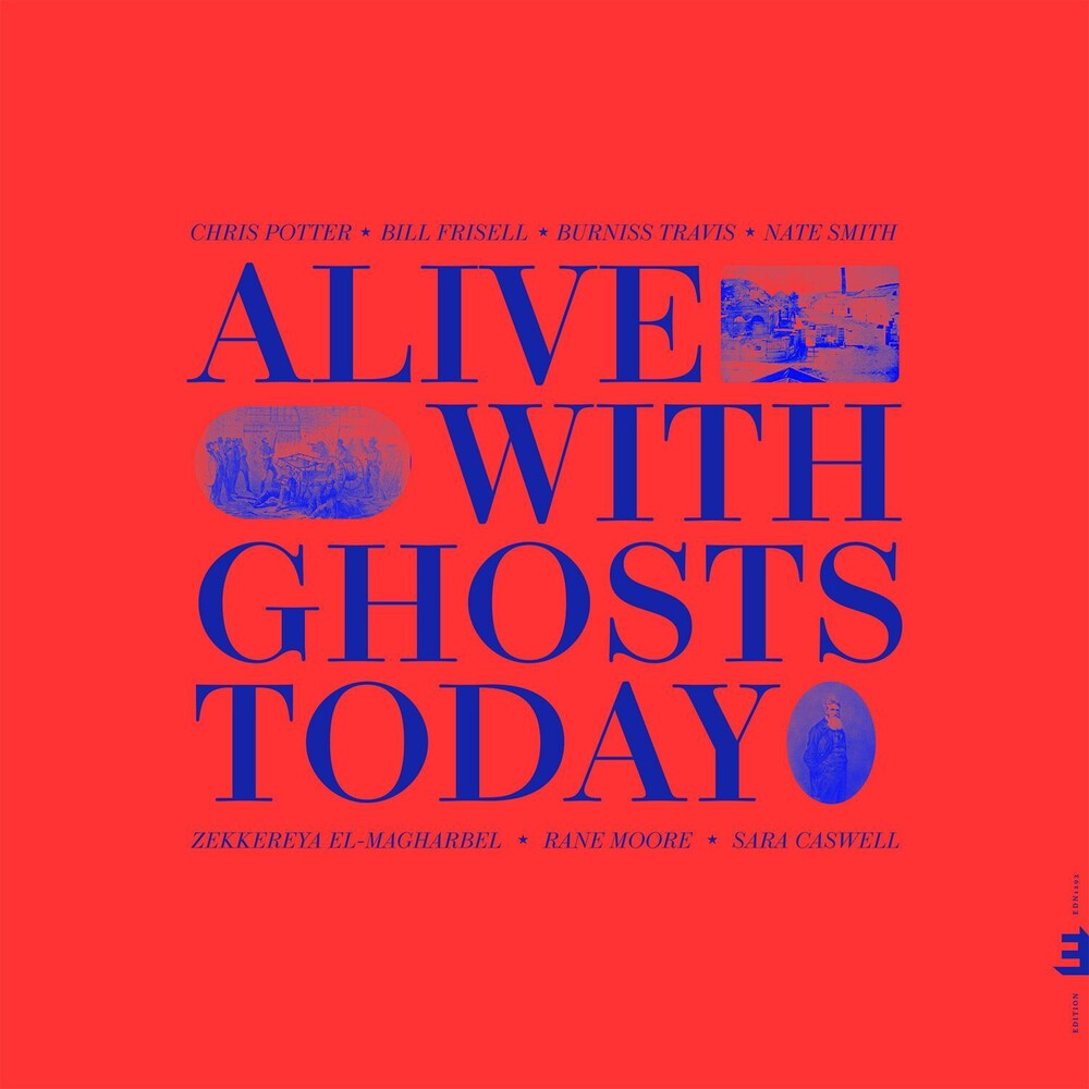 the album cover for Chris Potter - Alive With Ghosts Today