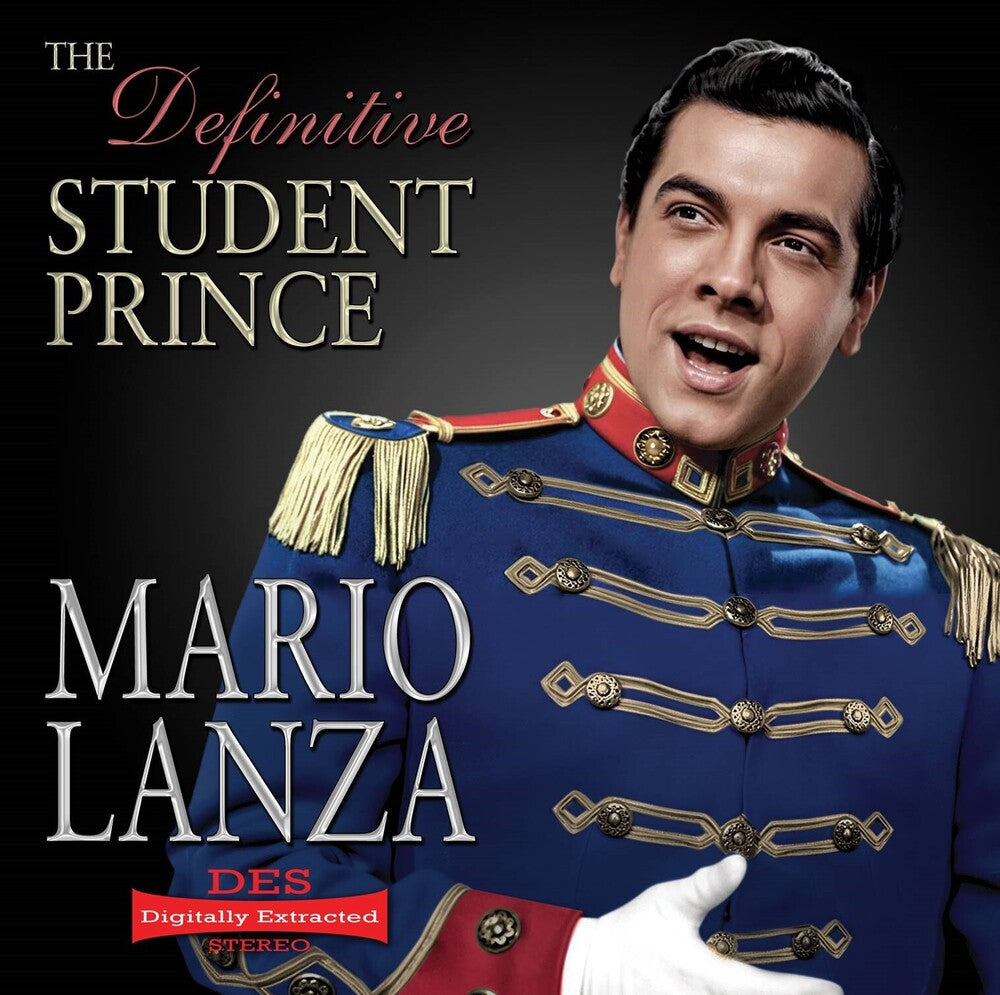the album cover for Mario Lanza - Definitive Student Prince