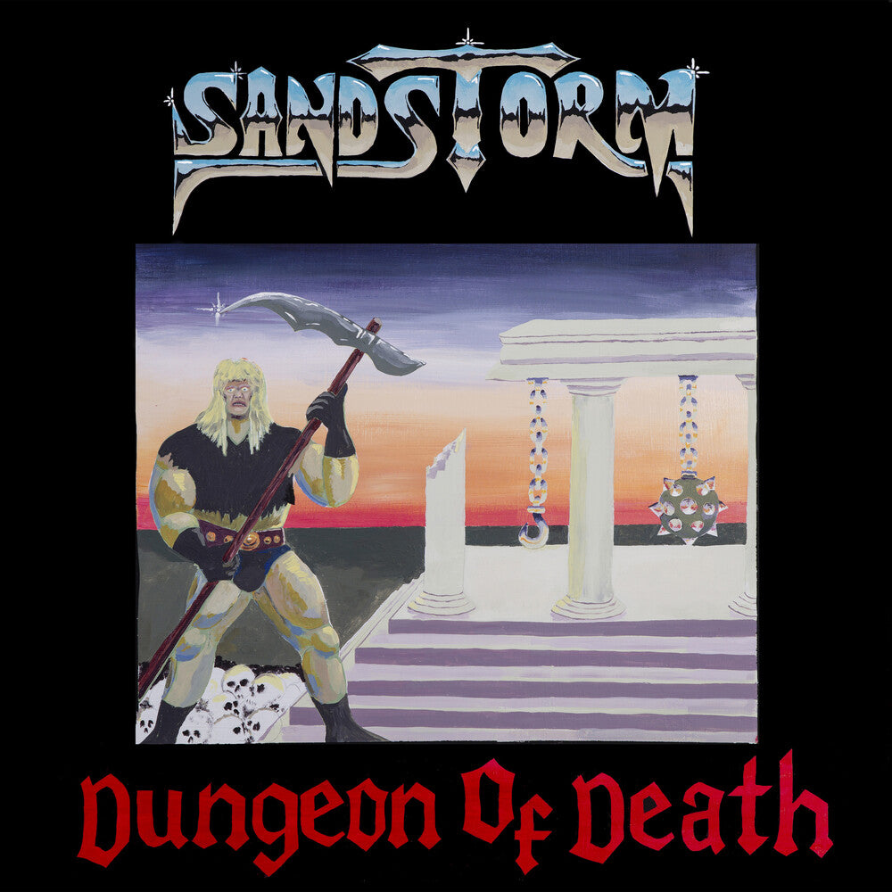 the album cover for Sandstorm - Dungeon Of Death
