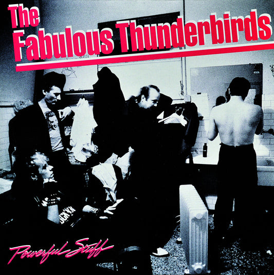 the album cover for Fabulous Thunderbirds - Powerful Stuff (Blue) [Colored Vinyl]