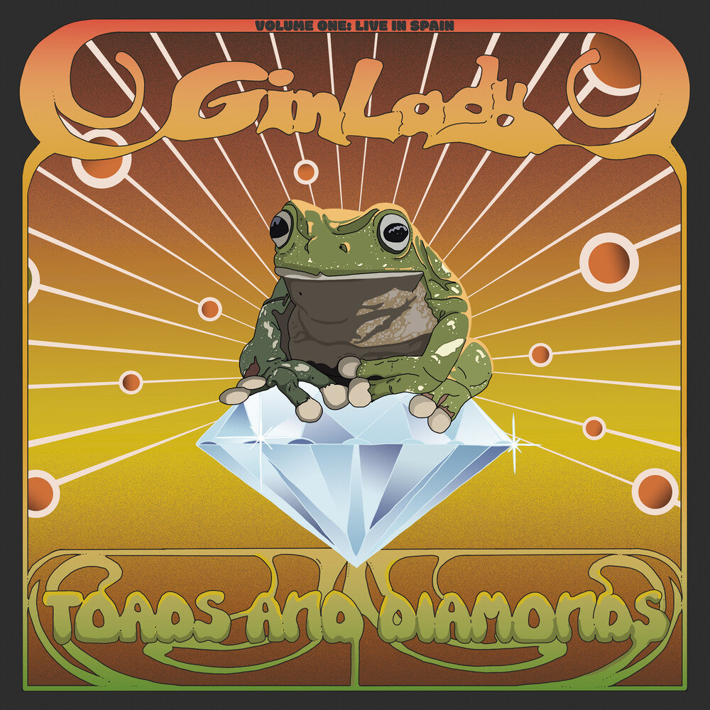 the album cover for Gin Lady - Toads & Diamonds Volume One: Live In Spain [Colored Vinyl]