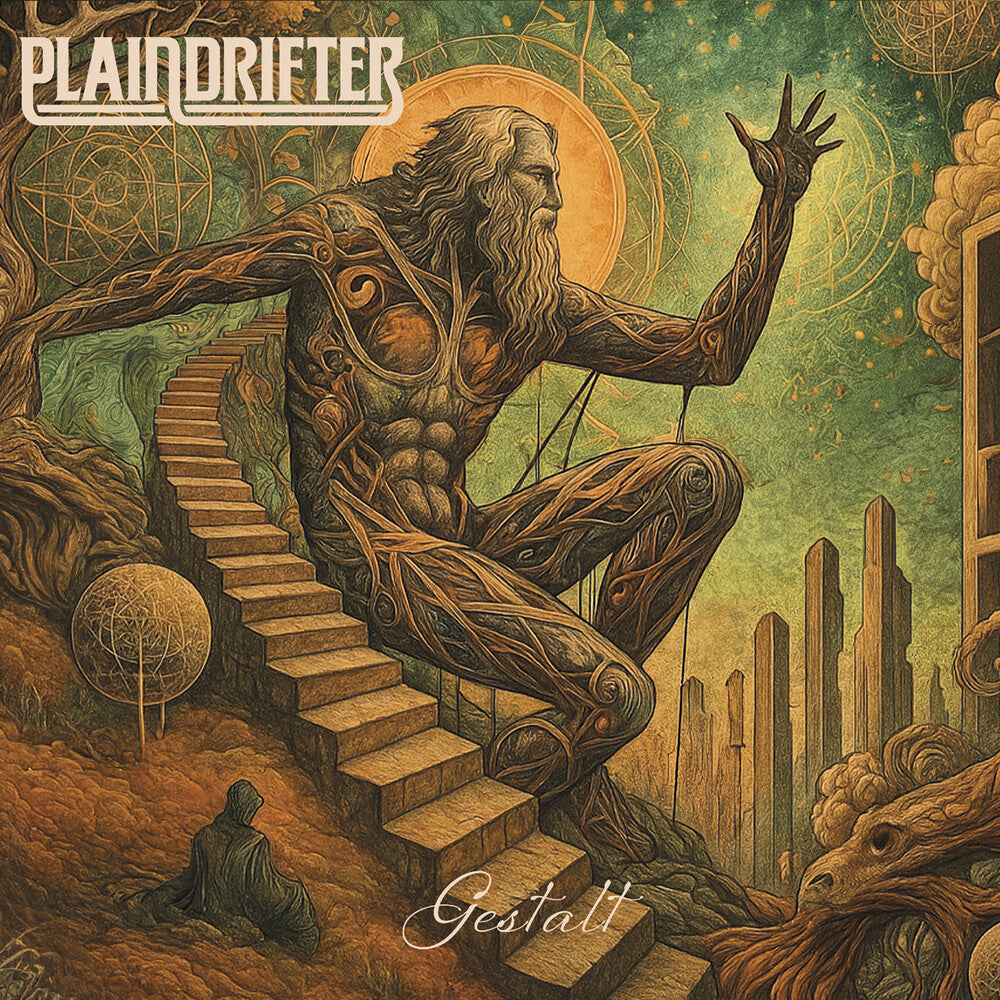 the album cover for Plaindrifter - Gestalt