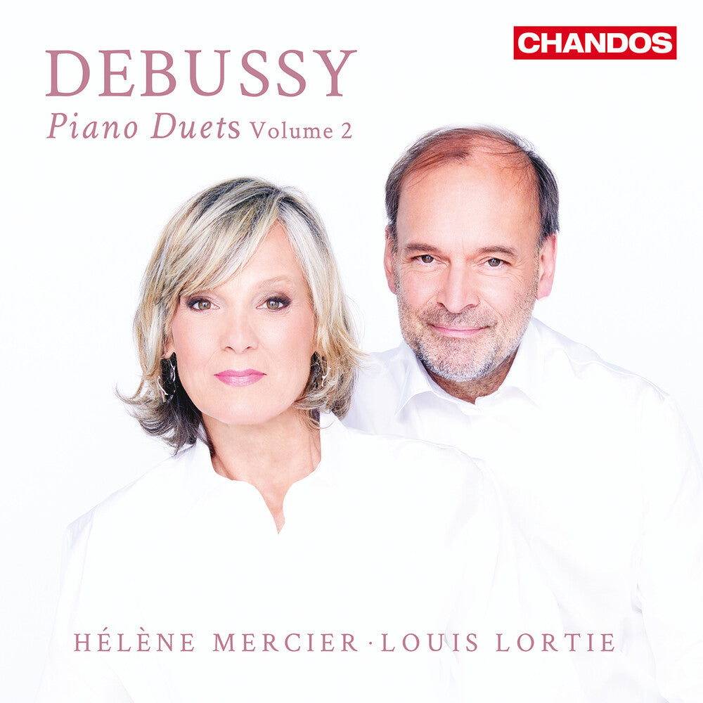 the album cover for Lous Lortie - Debussy: Piano Duets Vol. 2
