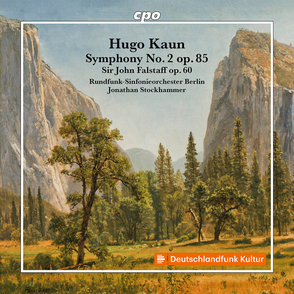 the album cover for Radio-Symphonie-Orchester Berlin - Symphony No. 2 In C Minor Op. 85 & Sir John Falsta