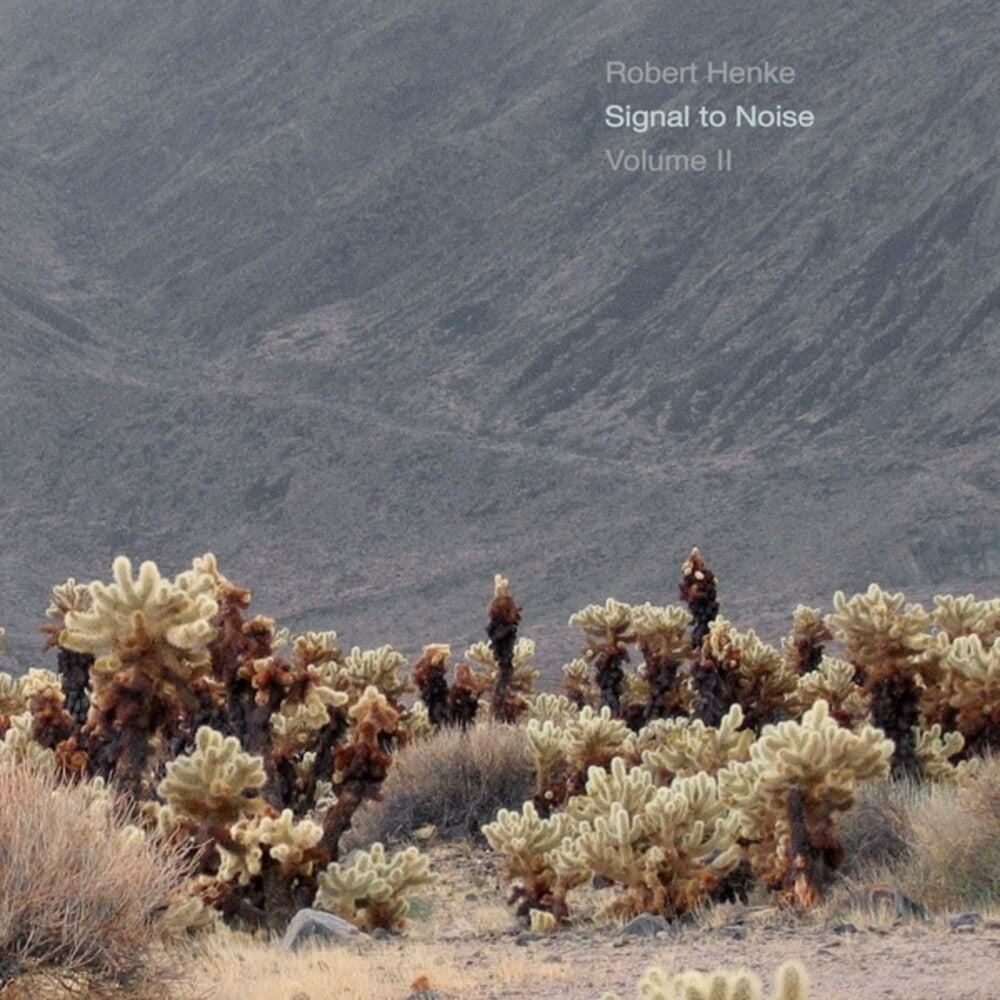 the album cover for Robert Henke - Signal To Noise - Volume Ii