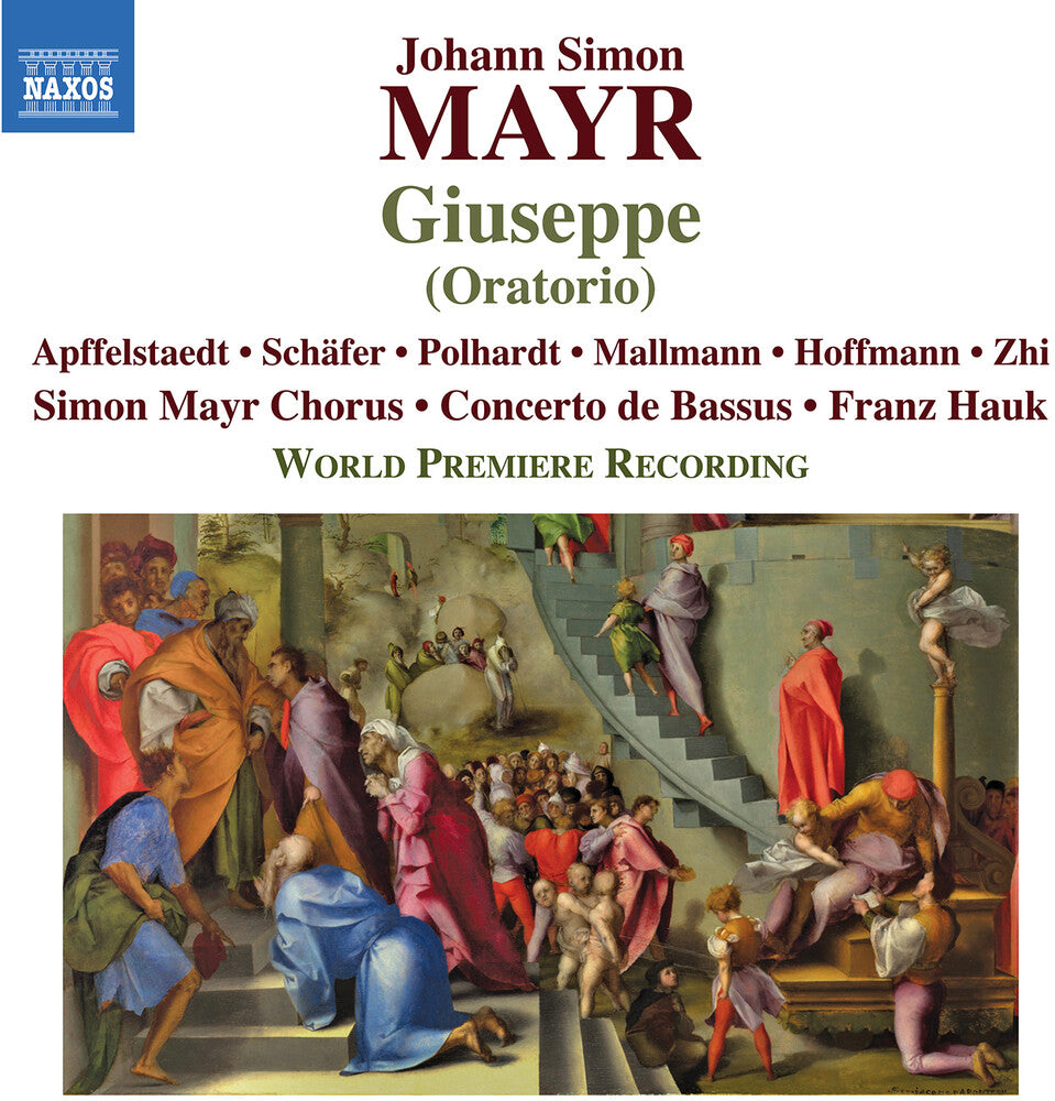 the album cover for Freya Apffelstaedt - Mayr: Giuseppe