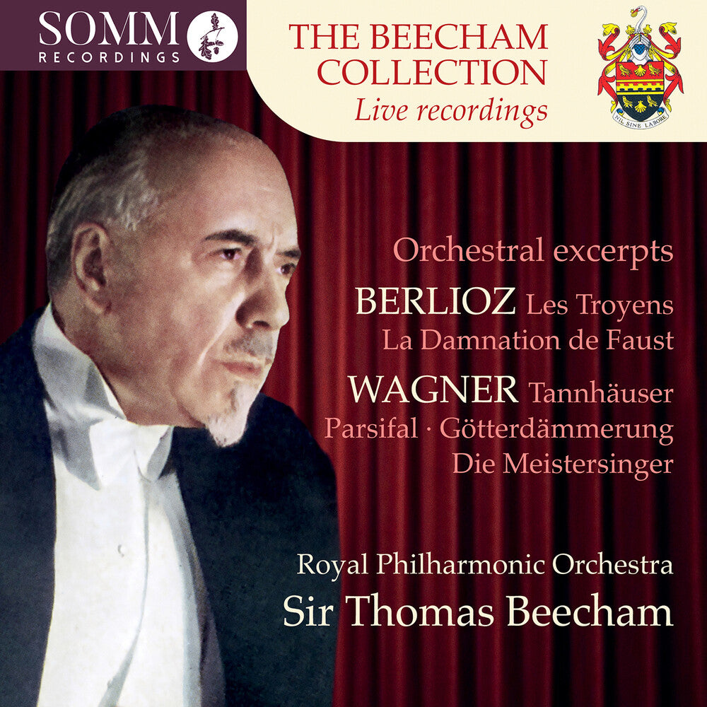 the album cover for Royal Philharmonic Orchestra - Beecham Collection - Berlioz & Wagner: Orchestral