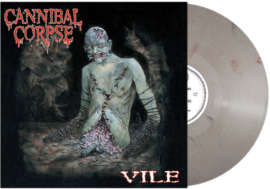 the album cover for Cannibal Corpse - Vile [Colored Vinyl] (Gry) (Red)