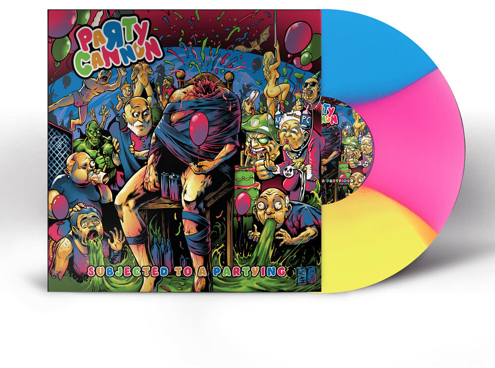 the album cover for Party Cannon - Subjected To A Partying [Popsicle]