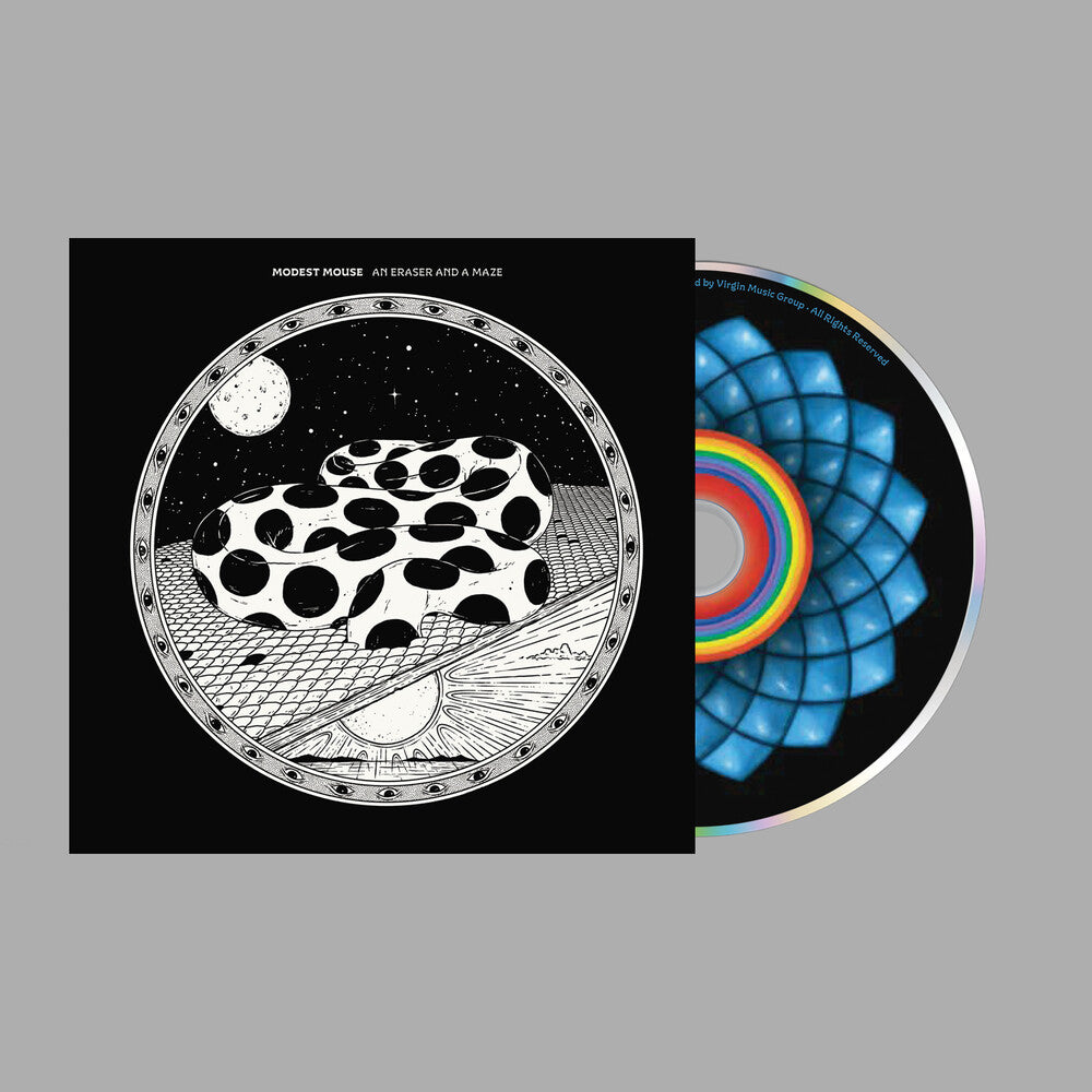 the album cover for Modest Mouse - Eraser & A Maze [6-Panel Wallet with 8-Panel Poster Booklet]