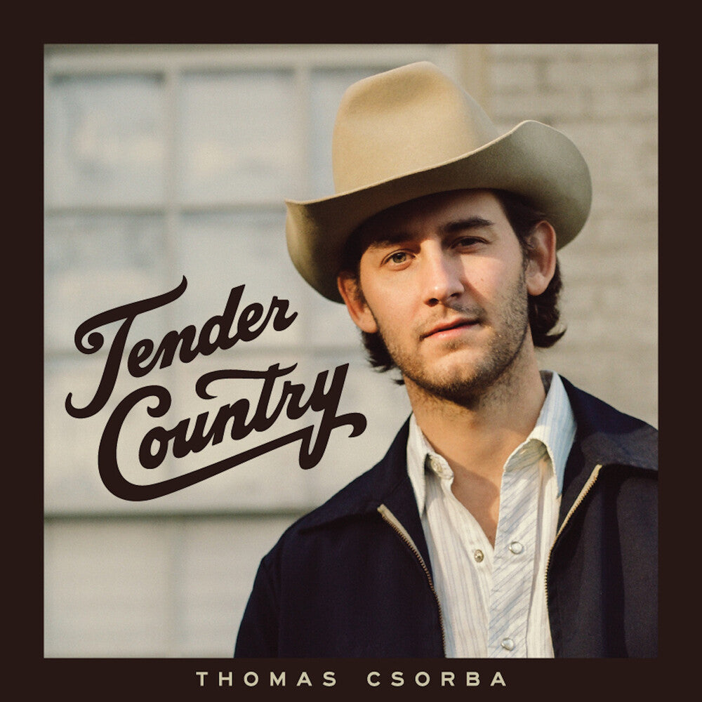 the album cover for Thomas Csorba - Tender Country (Brwn) [Clear Vinyl]