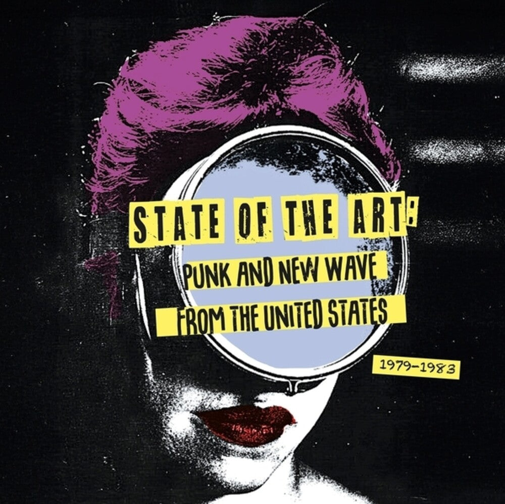 the album cover for Various Artists - State Of The Art: Punk And New Wave From The United States