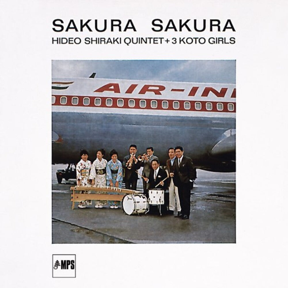 the album cover for Hideo Shiraki  Quintet / 3 Koto Girls - Sakura Sakura