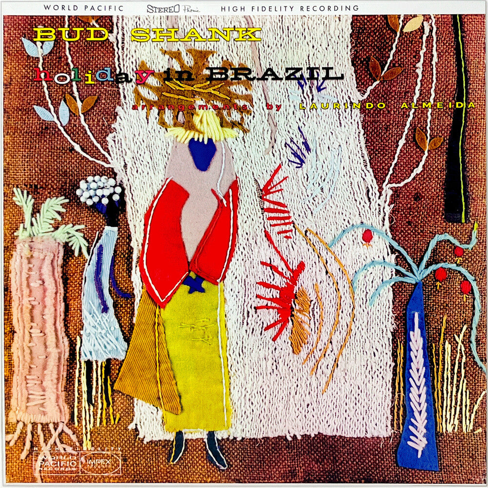 the album cover for Bud Shank - Holiday In Brazil [180 Gram]